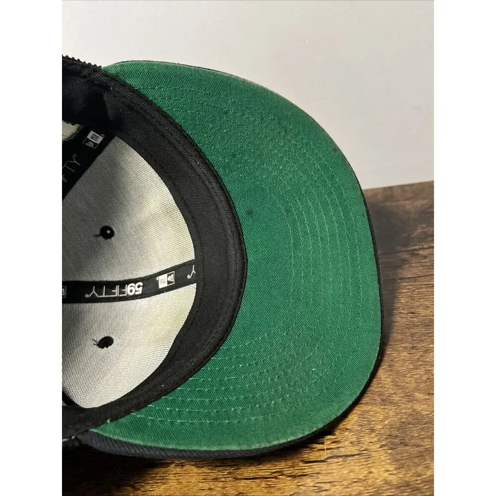 VTG Y2K HOUSTON ASTROS New Era 59FIFTY Corduroy 35th Anniversary Hat Sz 7 3/8‎